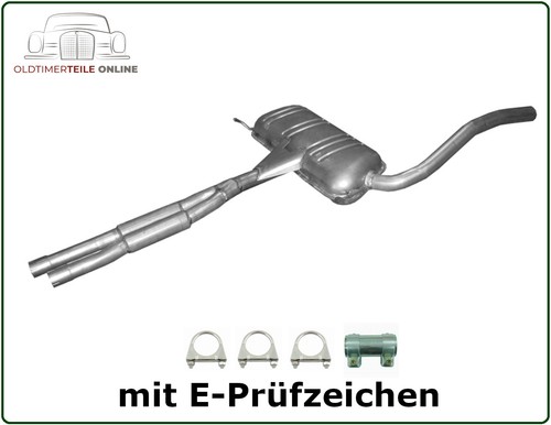 Mittelschalldämpfer für audi - mittelschalldämpfer,