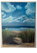 Ölbild Meer Küste Nordsee