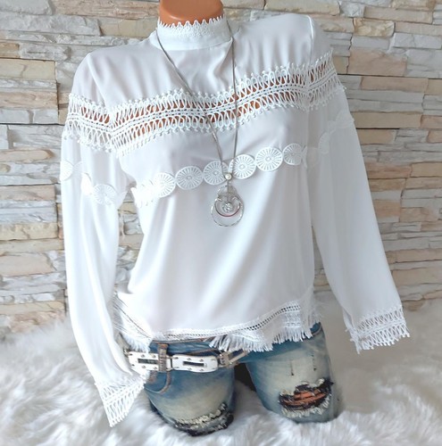 Edle bluse business abend - edle,