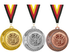 3er GROSSE DART Medaillen