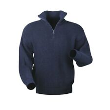 TOP Bundeswehr Pullover Troyer NAVY KALLE Arbeitspullover Pulli Blau BW Marine