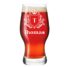 0,5L Bierglas Weizenglas personifiziert Gravur Geschenkidee Bier Weizenbierglas