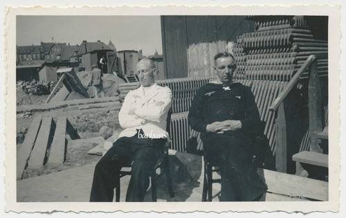 Foto kriegsmarine offizier und - foto,