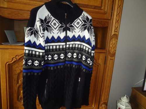 Herren dicke winterstrickjacke - herren,