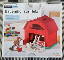 Bauernhof  aus Holz, komplett