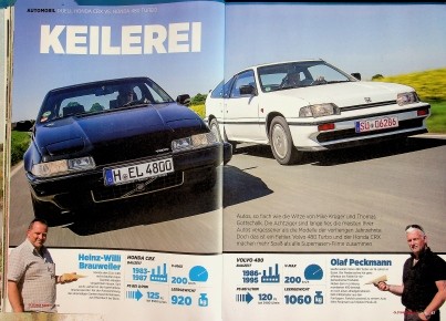 Oldtimer markt 3982 volvo 480 - oldtimer,