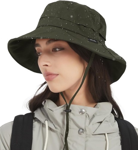 Regenhut damen herren grün - damen,