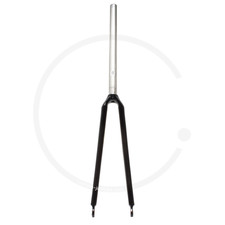 Carbon-Gabel 3K Finish 28" Rennrad 700C | 1" Ahead | Alu-Schaft 350mm