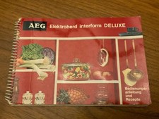 ~ AEG Elektroherd Interform DELUXE ~ Bedienungsanleitung Rezepte ~