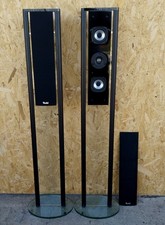 2x Teufel MO 6 FR * 2-Wege Design Lautsprecher Motiv 6 130W Satelliten * GLAS