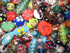 GLASPERLEN MIX/PERLEN MIX 1 kg BUNTE LAMPWORK PERLEN/FANCY/BUNTE MISCHUNG 