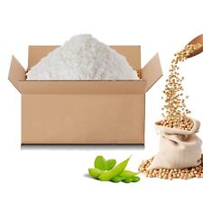 100 % rein 5 kg Wachs Sojokerze Wachs Naturflocken Sauber Brennen UK weiß