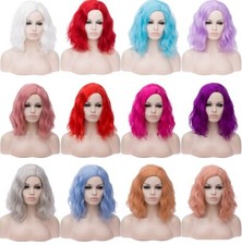 Cosplay Gelockt  Haar Wig Perücke 70cm Halloween Karneval modell 18180