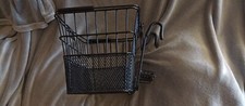 Fahrrad Korb für vorne zum aufhängen  aus metal Schwarz
