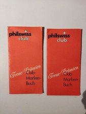 Philswiss Club Treue Prämien Club Markenbuch Buch Sammlerstück!
