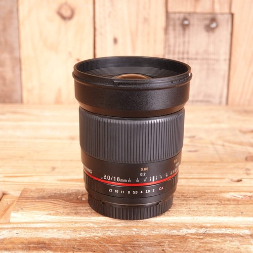 Gebrauchtes samyang 16mm ed - gebrauchtes,