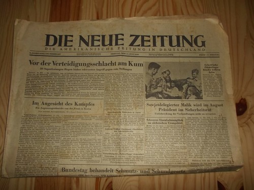 Orginal die neue zeitung - die,
