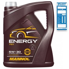 5L Mannol Energy 5W-30 Motoröl 5W30 Motorenöl VW 502.00 505.00 MB 229.3 ACEA B4