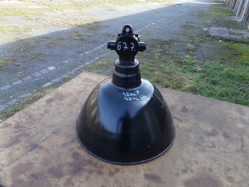Alte ddr tgl emaille lampe - ddr,