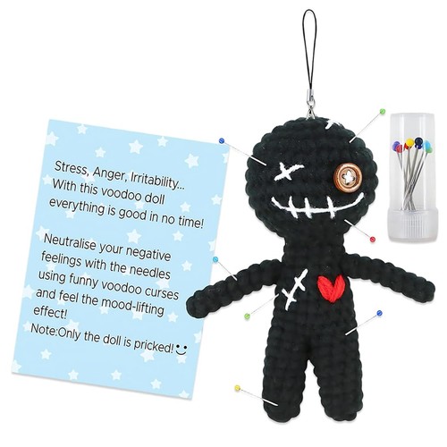 1pcs voodoo puppe - puppe, mit