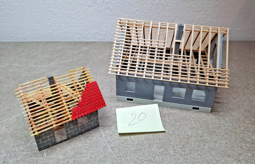 Modellbau gebäude - modellbau, h0