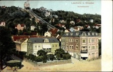 Ak Dresden Nordost Loschwitz, Schwebebahn, Gasthaus Paul Rohr - 3646349