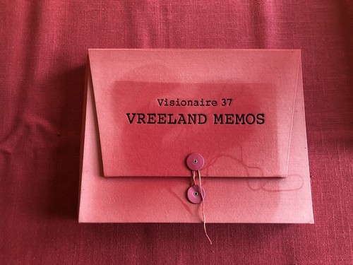 Visionaire vreeland memos - 37,