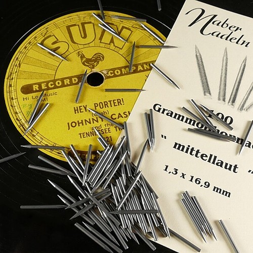 100 grammophonnadeln - 100,