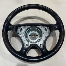 Original Mercedes Benz R170 SLK Lenkrad Holz VOGELAUGENAHORN Anthrazit MoPf