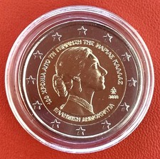 2 Euro Gedenkmünze Griechenland 2023 „100. Geb. Maria Callas“ unz. in Kapsel