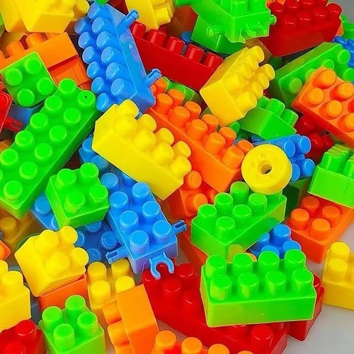 100 teile bausteine - 100,