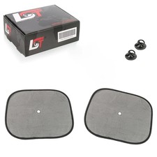 2x Sonnenschutz UV-Schutz Seitenfensterabdeckung durchsichtig hinten für Volvo