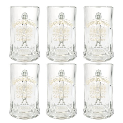 Grevensteiner bier glas 3 - 6x,