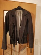 Lederjacke Canda braun mit