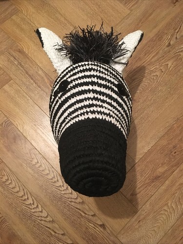 Großer gehäkelter tierkopf - großer,