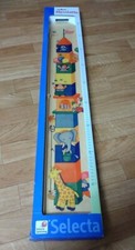Messlatte für Kinder - Holz Selecta Zirkus Turm Tiere Clowns - bis 160 cm Größe