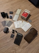 HP 41 CX - inkl. Infrarot, Card Reader, Math/Stat & Advantage & VIEL ZUBEHÖR