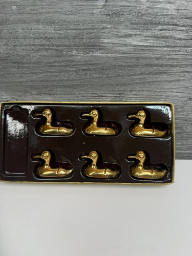 Vintage bronze plattiert enten - bronze,