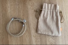 Damen Lederarmband Hugo Boss Orange mit Staubbeutel