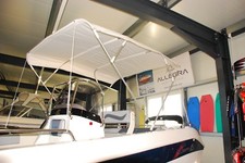 4 Stangen Bimini Top Sonnenverdeck Boot "Light" 190-200cm Breite 145cm Höhe