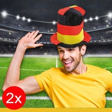 2 x Hut Samt Fanartikel