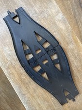 Lego Duplo Vintage Schienen schwarz 2x  WEICHE Zug Eisenbahn