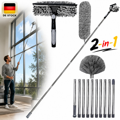 Teleskopstange mit - 4.9m,