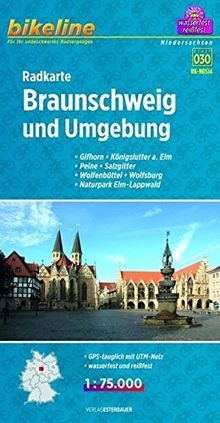 Bikeline radkarte braunschweig - bikeline,
