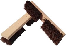 Miko® Ersatz-Besen für Besengerüst und Dachdeckerstuhl, 2 Stück Ersatzbesen,