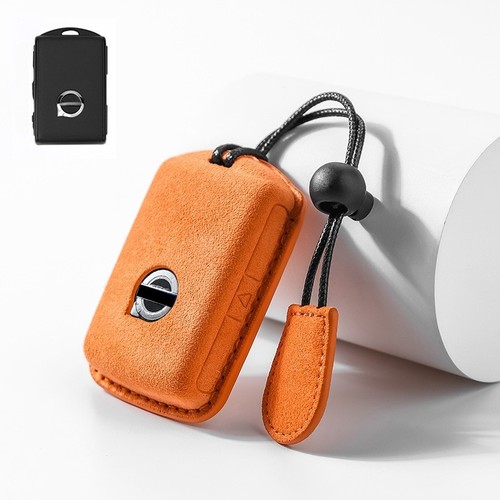 Schutzhülle leder orange - leder,