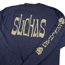 vintage 90s SUCHAS BAND Shirt Longsleeve Switzerland HARDCORE metal RARE