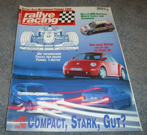 Rallye racing 1998 - racing, 3/1998