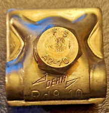 DEHN + Söhne  MV-Klemme  Blitzschutz 390 051 Aluminium M 10 u. Federring