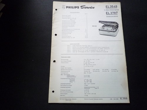 Original service manual - original,